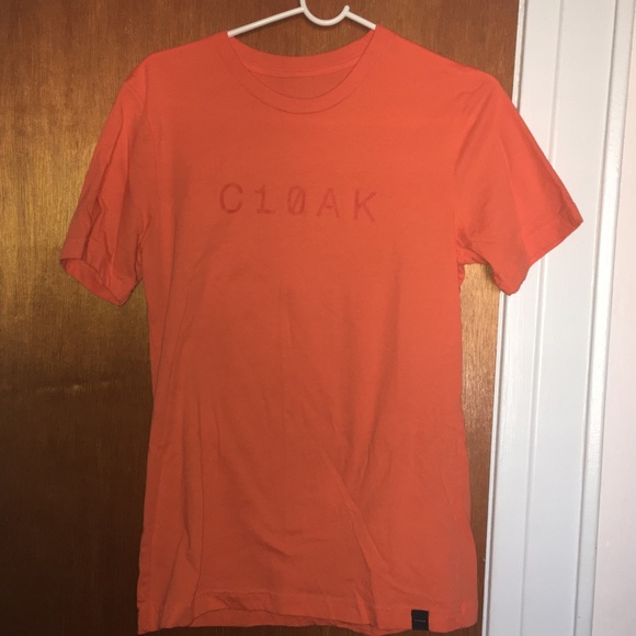 Orange Tee by Cloak (M) - Picture 1 of 3